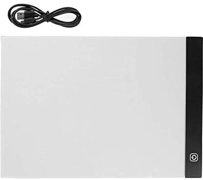 A5 LED Light Box 5D Art Painting Light Pad Diamond Art Accessories A5 Light Board Ultra-Thin Portable Box 3 Level Brightness for Artists Drawing Sketching Animation and 5D DIY Diamond Painting