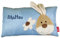 Sigikid 40992 - Babykissen Semmel Bunny mit Namen beschriftet