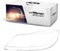 VROOMER Scheinwerferglas kompatibel mit Skoda Octavia II 1Z Facelift 2009-2013 Lichtscheibe Scheinwerfergläser Frontscheinwerfer Streuscheibe links