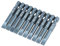 Uadme Slotted Impact Screwdriver Bits, 10pcs SL6 S2 Alloy Steel Magnetic Flat Head Bit with 50mm 1/4 Inch Hex Shank(4mm/5mm/6mm Optional), Driver Bit Set for Electric/Hand Power Tools