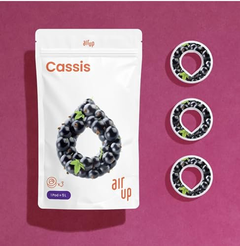 Air Up Water Bottle Taste Pods | Cassis Fruit Fragrance Flavored Pods
