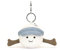Jellycat Amuseables Golfballtaschen-Anhänger, 6,3 cm, Sport-Plüsch-Schlüsselanhänger, Geschenk für Sportfans, golf
