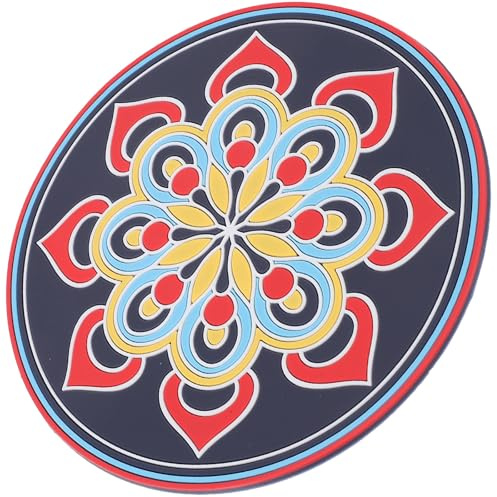 PVC Klangschalen Schutzmatte für Kristall und Klangschalen | Meditation Zubehör, Tragbar und Dekorativ, Zartes Elegantes Design, für Kristallschalen und Klangschalen