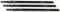 BOSCH T744D3 3-Piece 6 In. 7 TPI Speed for Wood T-Shank Jig Saw Blades