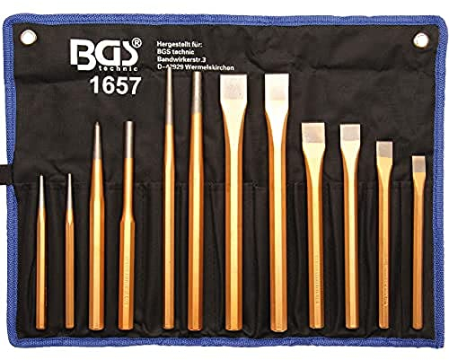 BGS Splintentreiber-/ Meissel-/ Körner-Satz - 12-tlg.