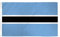 AZ FLAG - Flagge Botswana - 150x90 cm - Republik Botsuana Fahne 100% Polyester mit Messing-Ösen - 110g