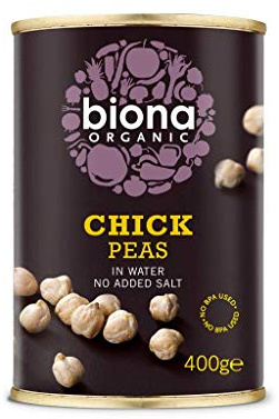Biona Organic Chick Peas 400g (Pack of 11)
