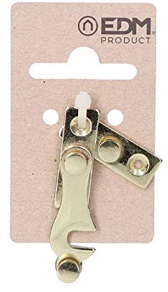 EDM 85062 EDP Rechts Hand H Messing 4 cm, 18/8 Stainless Steel, Multicolor