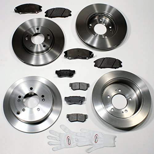 Autoparts-Online Set 60006175 Bremsscheiben + Bremsbeläge vorne + hinten