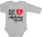 Shirtgeil Baby Body Geschenk Muttertagsgeschenk Alles Gute zum 1. Muttertag Mama Langarmbody 0-3 Monate Grau