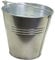 Zinkeimer einfach 15 Liter Durchmesser 32 cm