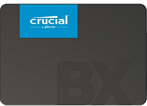 Crucial BX500 120 GB CT120BX500SSD1-Up to 540 MB/s (Internal SSD, 3D NAND, SATA, 2.5 Inch), Black