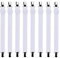 Bedecor -8Pcs (60cm à 200cm) Tendeur Drap Housse Lit Drap Réglable,Tendeurs de Maintien,Convient à Tous Lits et Matelas,Blanc