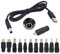 Senven Juego de 13 Piezas Adaptador DC-AC 5,5 x 2,1 mm, Conector DC (Este Producto es un convertidor de Conector de energía, por Favor, preste atención Antes de la Compra).