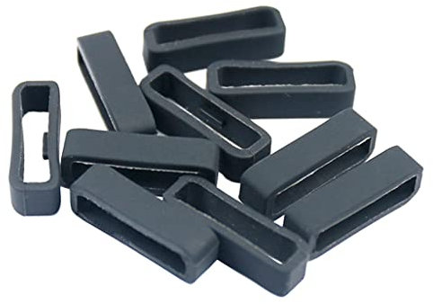 Hellery 10pcs Ersatz-Verschlussring für Fenix 5 / 5s / 5X-Serie, Silikagel, sichere Verschlüsse, 5 5Plus 22mm