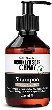 Shampoo (200ml) · Brooklyn Soap Company · Reinigt sanft und pflegt die Kopfhaut mit natürlicher Aloe Vera