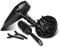 ghd air Dry Kit - Secador de pelo profesional con difusor, cepillo, clips y bolsa de almacenamiento