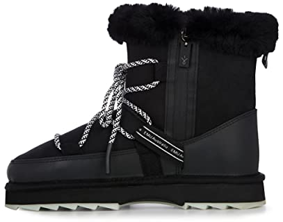EMU Australia Unscharfer Damenstiefel, Schwarz , 39 EU