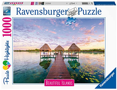 Ravensburger Puzzle Beautiful Islands 16908 - Paradiesische Aussicht - 1000 Teile Puzzle für Erwachsene und Kinder ab 14 Jahren