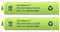 Soluminate Rechargeable AAA Solar Light Batteries (300mAh) for Garden Solar Lights (2-Pack)