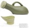 Urine Bottle Spill Proof Unisex: Portable Women Mens Urinals Screw Top Lid Pee Female Funnel Urine Bottles Container Plastic Bed Pan Car Travel Toilet 1000ml Adult Kids Potty Night Wee Pot WC for Male