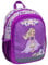 Belmil Kindergartenrucksack mit Brustgurt und Namensschild für 3-6 Jährige/Mädchen / 12 L/Krippenrucksack Kindergartentasche Kindertasche/Prinzessin/lila (305-4/A Princess)