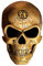 Aufkleber Omega Skull von Alchemy Sticker Fantasy Gothic Schädel ca. 13x9 cm