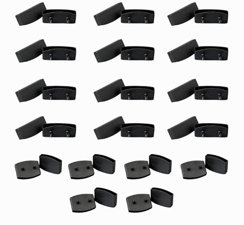H-BOLT Lattenhalter für Bett, Lattenrost, komplettes Bett-Set erhältlich (70-74mm, 24 Seitenschienen + 12 Mittelschienenhalter)