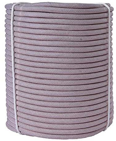 LQSSA 10Mm Static Climbing Rope Nylon Safety Rope, Climb a Tree Ice Climbing Escape Rope Camping Disaster 10/20/30/40/50M Cord/10Mm 40M