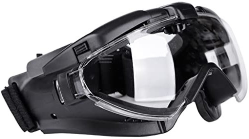 TS TAC-SKY Tactical Goggles Fan Version Anti Fog Airsoft Eyewear Windproof Goggles Cycling Sun Glasses (Color : BK)