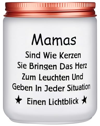 Geschenke für Mama,Muttertaggeschenk für Mama, Weihnachtsgeschenke für Mama, Lustige Geburtstagsgeschenke für Mama, Duftkerze Geschenke für Mama