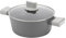 FLORINA Olla de aluminio Serrano 3,7 l 24 cm I Ollas con asas de tacto suave I Olla ligera y duradera I Revestimiento antiadherente I Estructura estriada | Olla de diseño elegante