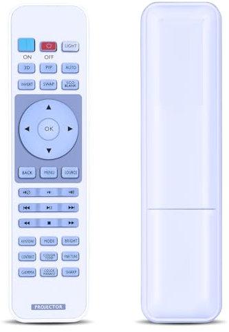 GOUYESHO Télécommande W1080 pour projecteur BenQ W1050 W1110 W1075 W2000 HT2550 W1090