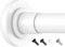 Yeabett Bastone per tende telescopico per bagno o finestre, senza foratura, antiscivolo, antiruggine, 53-119 cm, colore: bianco
