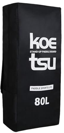 Genérico Mochila para Tabla Paddle | 80L/105L/125L Bolsa para Tabla De Surf De Remo, Mochila Impermeable Y Plegable Lona para Pie Pádel Inflable, Bolsa Mochila para Tabla Surf, Saco Seco para Kayak