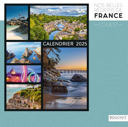 ILLUSTRE Kalender L'Oest, 30 x 30 cm BOUCHUT