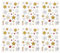 292 pcs weihnachtssticker,sticker weihnachten,aufkleber glitzer sterne,weihnachtsaufkleber selbstklebend gold,kinder stern,schneeflocken stickers,zum weihnachts,basteln aufkleben christmas