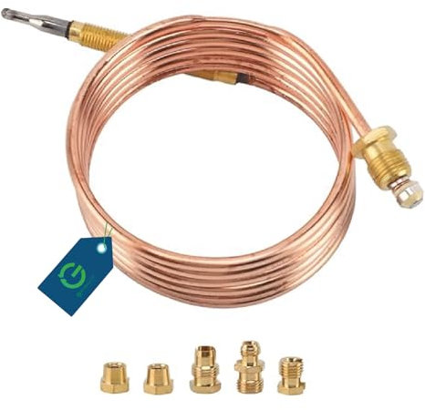 G GRIMALDI Termocoppia per Forno e Piano Cottura da 1500mm 1200mm 900mm 600mm compatibile con i modelli REX ELECTROLUX AEG 50269742008, comprensivo di viti e attacchi (1200 mm)