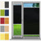 Plissee Klemmfix Ohne Bohren 62 x 135 cm, Klemmträger Befestigung Klemmträger, Plisseerollo Faltrollo Faltstores, Klemmfix Plissee Ohne Bohren, für Fenster & Tür, Schwarz