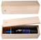 Elitecran Caja de Madera para Vino, Estuche Caja de Regalo para Botellas de Vino con Tapa Corredera, Caja de Almacenamiento de Embalaje de Vino para Bodas Cumpleaños Fiesta Casa Nueva Aniversario