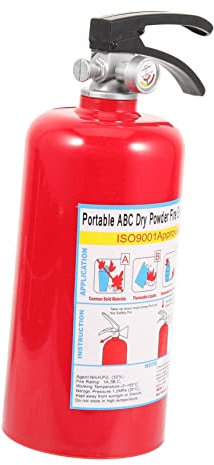 Mikinona Kreative Spardose im Design Eines Feuerlöschers Lustiger Sparpot für Große Kapazität als für Jungen und Mädchen Perfektes für Zuhause