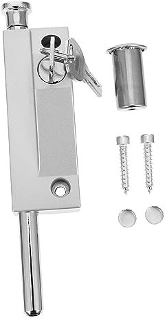 CTIRCHIU Serratura per Porte Chiusura Facile Installazione e Sicurezza per Porte Scorrevoli e Chiavistelli