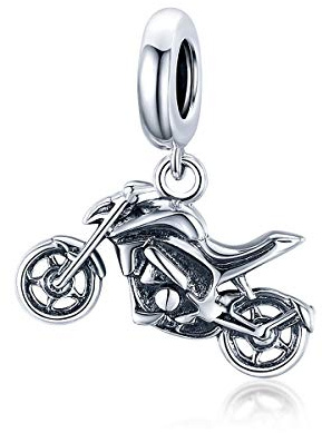 Kerraom Damen Charm Anhänger Sterling Silber 925 Armband Charme Pendant für Europäische Armbänder und Halsketten Schmuck Geschenk für Frauen Mädchen
