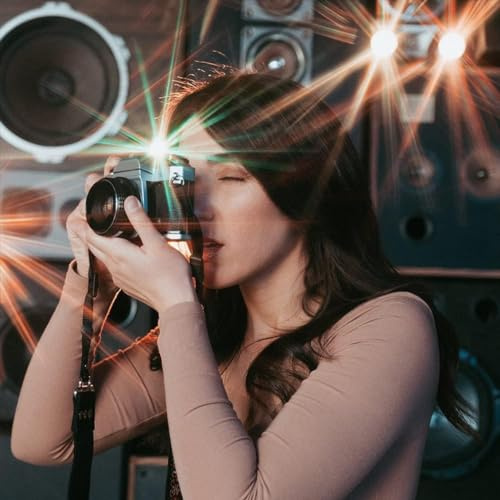 Agwuoetr Camera Replacement Colorful Starlight Effect Filter 77mm Radiant Special Effect Photography Filter