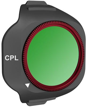 Filtro obiettivo per DJI Mini 5 Pro UV/CPL/LP/ND, filtro polarizzatore per obiettivo, vetro ottico HD, filtri multistrato, impermeabile, accessori per obiettivo della fotocamera del drone (CPL)