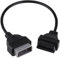 OBD OBD2 16 Pin Stecker Diagnostic Adapter für NISSAN 14 Pin