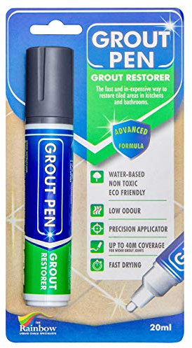 Rainbow Chalk großer Fugenstift – belebt & erneuert veschmutzte Fugen, hinterlässt einen sauberen, frischen Look. dunkelgrau
