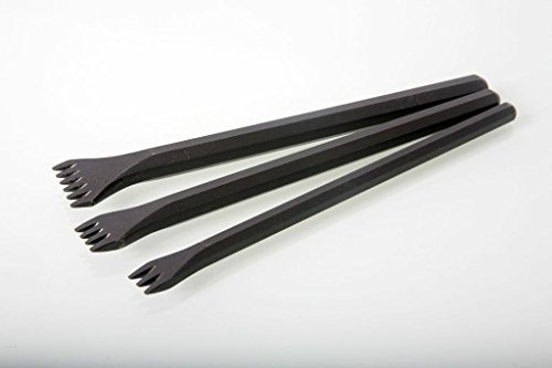 3 Piece Stone Carving Roughing Claw Chisel Set