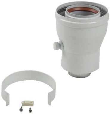 Chaffoteaux 3318095 Adaptateur ventouse vertical ø 60/100-80/125