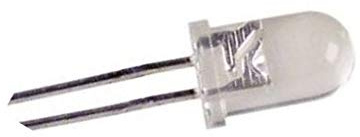 2X TSHF5410 IR Sender 5mm 890nm transparent 50mW 22° THT 100mA VISHAY